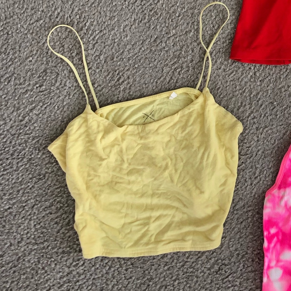PACSUN yellow tank